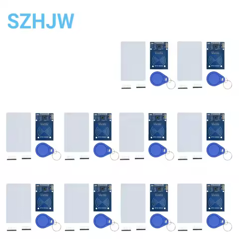 1-10pcs MFRC-522 RC-522 RC522 Antenna RFID IC Wireless Module For Arduino IC KEY SPI Writer Reader I