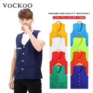 Volunteer Vest Customized logo Supermarket Shopping Mall Advertising V-Neck Vest Jacket