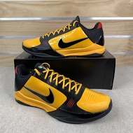 【Ready Stock】 Kobe 5 protro Bruce Lee Yellow Black cushioning men's basketball shoes CD4991-700 H