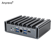 มินิพีซี Intel Celeron J4125 G590 4พัน HDMI GF อุตสาหกรรมไฟร์วอลล์เราเตอร์ PfSense AES-NI Gigabit Et