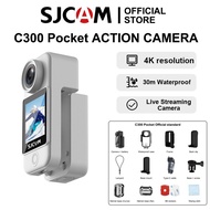 SJCAM C300 4K WiFi Dual Screen Thumb Vlog กล้องเพื่อการกีฬาพร้อมเคสกันน้ำสำหรับดำน้ำสำหรับ Liveกล้อง