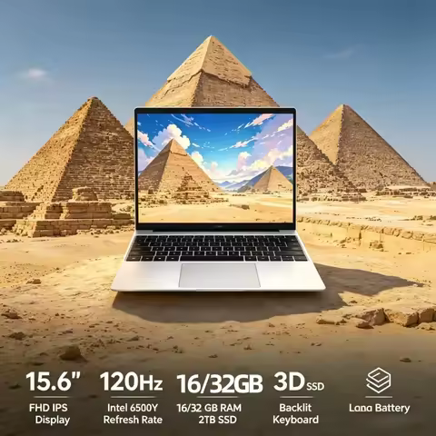 Top 15.6" 120Hz FHD IPS Laptop Intel 6500Y 32GB Large RAM 2TB High Speed SSD Backlit Keyboard Long L