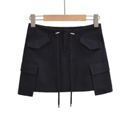 Weekend Wardrobe - Baggy Cargo Skort กระโปรงกางเกง มีซับใน