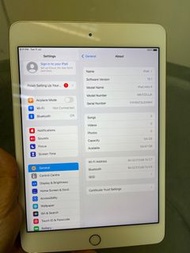 iPad Mini 4。64GB WiFi