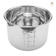 6L Pressure Cooker Inner Pot Rice Pressure Cooker Liner Stainless Steel Inner Pot Minute Pressure Co