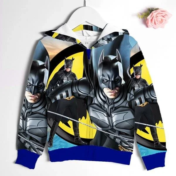 🔥READY STOCK🔥 J2 Boy Batman Jacket / Jaket Budak Lelaki