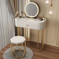 小戶型梳妝枱實木伸縮化妝枱臥室現代簡約輕奢小型化妝枱50CM（常規款）