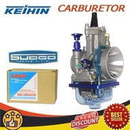 KEIHIN SUDCO RACING CARBURATOR PWK 24MM 26MM 28MM 30MM 32MM 34MM CARB RACING SERBU POWER JET CARD CA