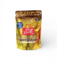 แพคคู่สุดคุ้ม !!! SALE ! พร้อมส่ง ของแท้ Meiji Amino Collagen powder 196g (28days) for refill เมจิคอ