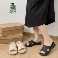 FRF Kasut Lebar Wanita Tebal Getah Bunga Floral Shoes 2405F