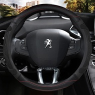 Microfiber Leather Car Steering Wheel Cover For Peugeot 208 2012~2018 Peugeot 308 2014~2021 2008 201