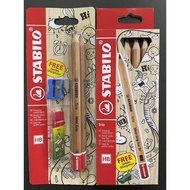 STABILO TRIO HB PENCIL SET