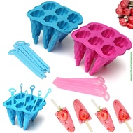 Heat Style 1 Set Popsicle Yogurt for Frozen Pops Freezer Silicone Cream Sticks Pop Maker Mold Cube T