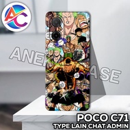AC7/Case poco C71/ ANIME Motif/softcase poco C71/casing poco C71/silicone poco C71