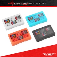 DOBE NSW2 Nintendo Switch 2 Game Cards Storage Case - Transparent Black, Blue, Red, White [TNS-3198]