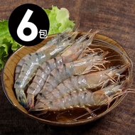 【華得水產】 新鮮特大草蝦6盒組(250g/8尾/盒)