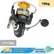 FBE 2000-7000 FISHING REEL BEARING 17+1BB METAL SPOOL ONE WAY DRAG UP TO 8KG STRONG