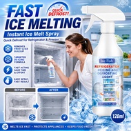 [Fast Ice Melting] 【Instant Ice Melt】 Household Refrigerator Freezer Defroster Spray/Ice Melt/Ice Re