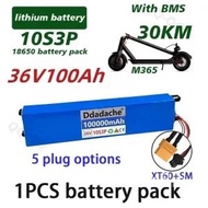 🔥MIM365 36V100Ah Scooter Battery Pack36V20mAh Battery Pack Electric Skateboard Car