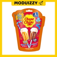 [★ Chupa Chups ★]  * Ready to stock * Fizzy Lollipops 90g (Coke / Orange) From Korea / Made in Korea