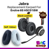 1Pair Jabra Evolve 65 HSC018W Headset Compatible Replacement Earpads Cushion Ear Pads