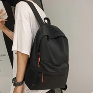 L-EA - Black School Backpack Men's Backpack Wanita available with 16in laptop slots
