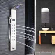 🚢Constant Temperature Shower Screen Multiple Effluent 304Stainless Steel Shower Head Set Multifunctional Shower Faucet B