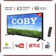 COBY{v@32|X_Rp:Slim%dr:LED%qr:TV%aT:Black%fJ:SMART%wz:TV / LED TV On Sale 32 Inch FHD MONITOR Flat