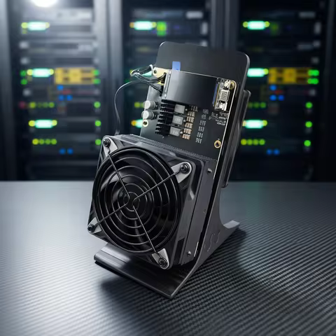 NerdMinerQaxe++6TH/s Solo Bitcoin Miner Lottery Ticket BTC Crypto Miner Rig Bitaxe Open Source ASIC