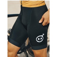 SKULL Men's Black Monton pants, Black Cycling pants, Not BIB Monton