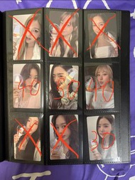 IOI 手燈小卡 (自留Somi和有情)