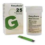 25 strip (SHIPIN24H) EasySure Test Strips Glucose Exp08/27
