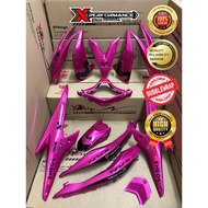 NVX V1 ORI HLD COVERSET STICKER TANAM PINK