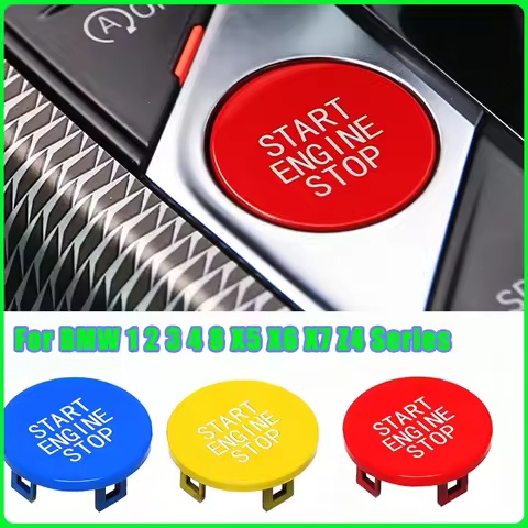 For BMW 1 2 3 4 8 X5 X6 X7 Z4 Series F40 F44 G20 G22 G14 G05 G06 G29 Car Start Engine Stop Switch Ig