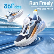 361 Degrees Kids' Cushioning Running Shoes Breathable Mesh Teen Sports Shoes