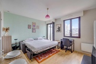 บ้านเดี่ยว 1 ห้องนอน 1 ห้องน้ำส่วนตัว ขนาด 29 ตร.ม. – กูร์เบอวัว (Spacious Studio 2P - Near La Défen