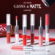 4U2 MY MATE GLOSS & MATTE LIP Liquid Lipstick 2 Pieces In One Stick No. 15 BETTER THAN