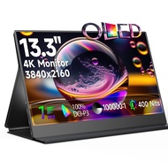 UPERFECT OLED Portable Monitor 13inch 4K | 3840*2160 Portable 60hz Display|100% DCI-P3 | Ultra-Slim|