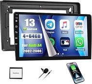 SIXWIN 4+64G Android 13 Car Radio with CarPlay/Android Car/Mirror Link for Audi A4 S4 RS4 8E B6 B7 (