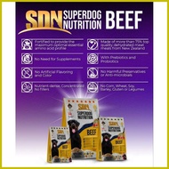▥ ✨ ◊ 1KG SDN BEEF 42% PROTEIN SUPERDOG NUTRITION DOG FOOD (repack)