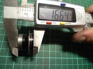 HOPE花鼓側蓋 適15mm軸心 黑色