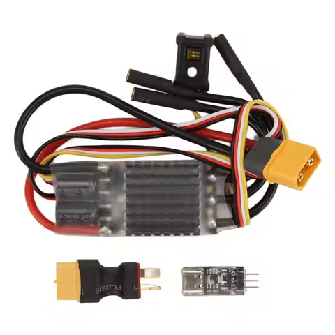 ABXE-For RC AM32 ESC For RC Crawler Axial SCX10 Traxas TRX-4 TRX-6 Open Source External Brushless Mo