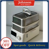 ALLDAY 【升级】1800W 10L多功能电蒸锅｜十大功能｜不锈钢双层电蒸锅 / ALLDAY 1800W  Stainless Steel Multifunction Electric Stea