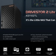 # asustor DRIVESTOR 2 Lite (AS1102TL) (2BAY/1.7GHZ QC/1GB/1xGLAN) #