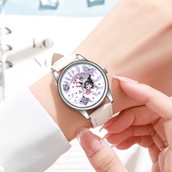 【 5 styles 】High Aesthetic Hollow Belt Quartz Student Watch Cute Kt Cat Girl Watch Children Watch Gi