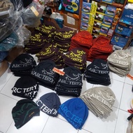 Arcteryx outdoor winter beanie, winter clothing equipment