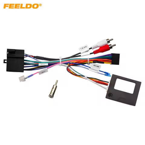 Car 16pin Power Cord Wiring Harness Adapter For Alfa Romeo Giulietta/MTO/159/147 Installation Head U