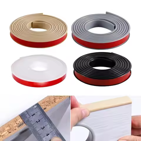 1M U-Shaped Edge Banding Wooden Table Chair Anti-Collision Edge Protection Adhesive Rubber Wardrobe 