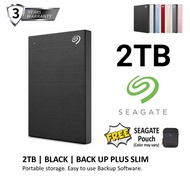 2023 Fast delivery Seagate 2TB External Hard Drive One Touch External HDD Portable Hard Drive USB 3.0 Slim with Free Seagate Pouch