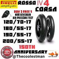 TYRE PIRELLI DIABLO ROSSO 4 IV 2021 2022 / NEW ROSSO 4 IV CORSA 2022 -120/70-17 160/60-17 180/55-17 190/55-17 200/55-17